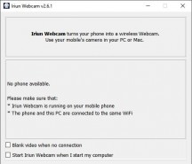 Iriun Windows software - News 21 02 Android Webcam App Test review