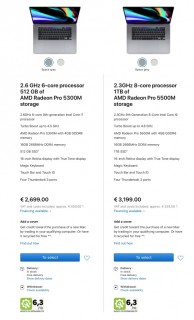 Repairability indices for MacBooks (13\