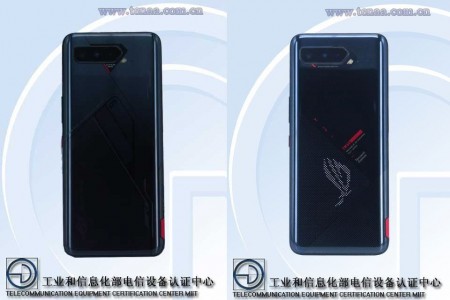 Different version of Asus ROG Phone 5 at TENAA: screen replaces the Tencent  logo on the back - GSMArena.com news