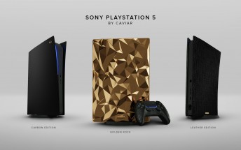 Caviar custom PlayStation 5 will cost $500,000, will be covered with 4.5 kg of gold