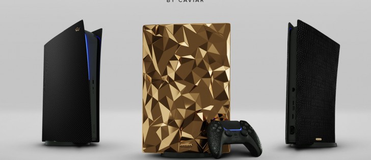 Caviar custom PlayStation 5 will cost $500,000, will be covered with 4.5 kg  of gold -  news