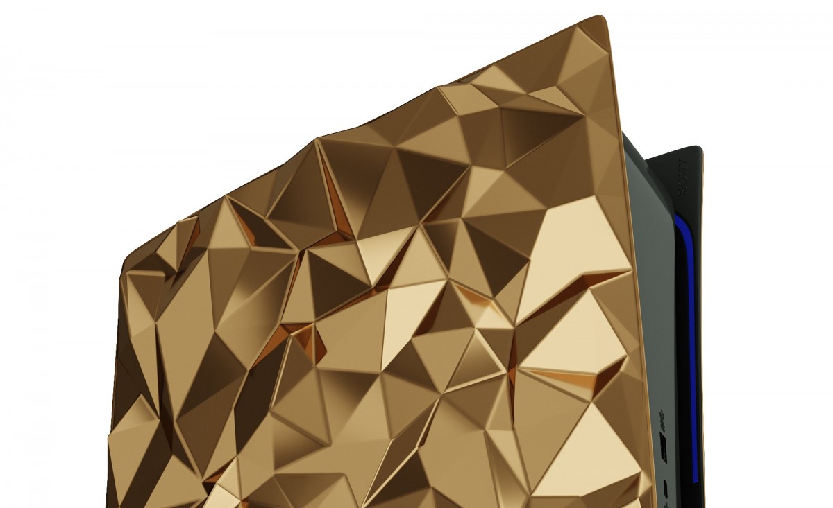Caviar custom PlayStation 5 will cost 0,000, will be covered with 4.5 kg of gold