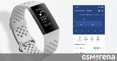 Fitbit Charge 4 update shows SpO2 data on the band tracks skin temperature - GSMArena.com news