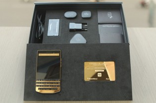 A gilded Porsche Design P’9983