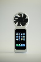 Wind-powered iPhones were on the table at one point, using the iFan accessory