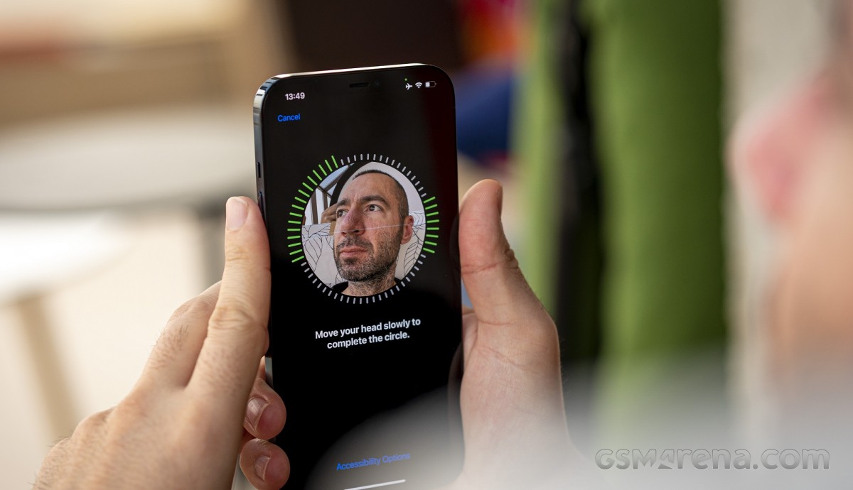 iPhone 12 Pro Max with Face ID