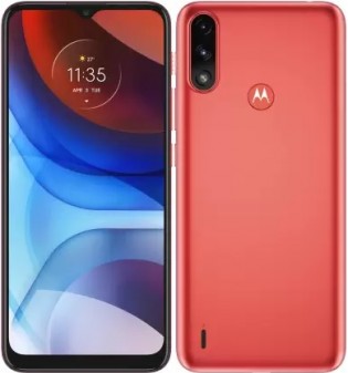 motorola e7 power coral red