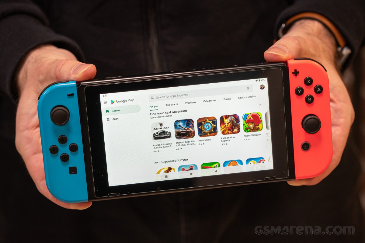 Review Android 10 on the Nintendo Switch is just as messy and