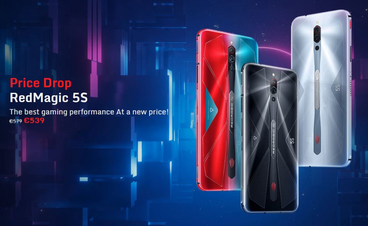 nubia drops Red Magic 5S price by /€50/£50 in official store