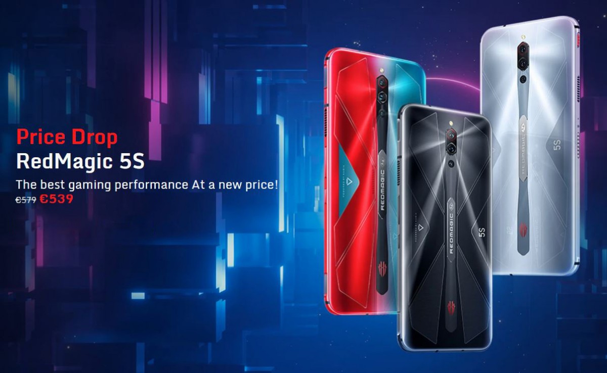 Nubia drops Red Magic 5S price by  $50/€50/£50 in official store