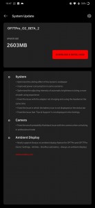OxygenOS 11 Beta 2 for the OnePlus 7 and 7T series <a href="https://forums.oneplus.com/threads/oxygenos-11-open-beta-2-for-the-oneplus-7t-and-oneplus-7t-pro.1387521/page-2#post-22756775" target="_blank" rel="noopener noreferrer">image credit</a>