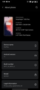 OxygenOS 11 Beta 2 for the OnePlus 7 and 7T series <a href="https://forums.oneplus.com/threads/oxygenos-11-open-beta-2-for-the-oneplus-7t-and-oneplus-7t-pro.1387521/page-4#post-22756980" target="_blank" rel="noopener noreferrer">image credit</a>
