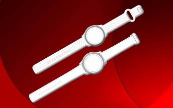 OnePlus Watch appears in patent schematics with two different wrist strap designs