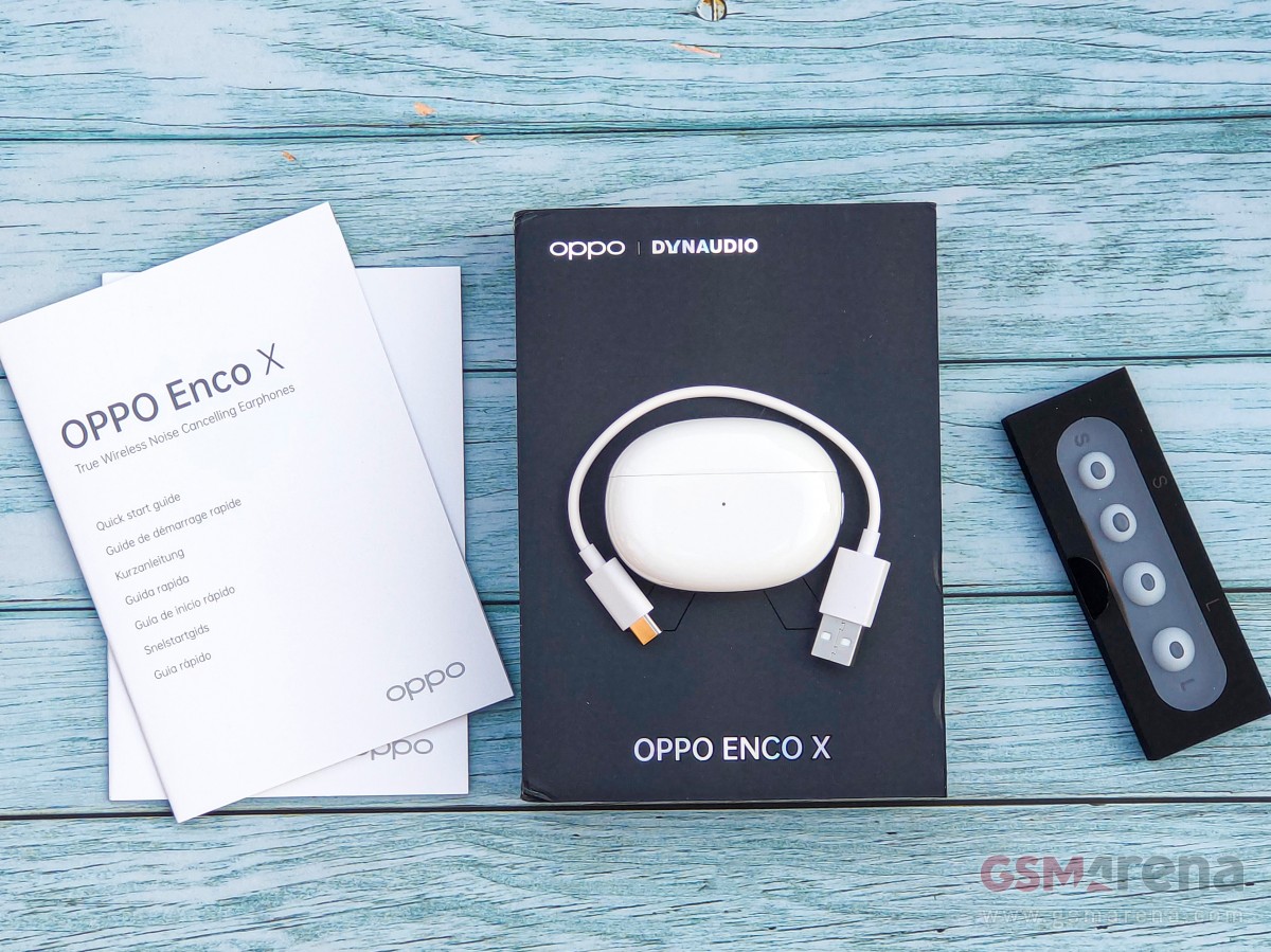 OPPO ENCO X2 TWS Wireless Earphone Bluetooth 5.2 Active Noise Cancelling Qi  Wireless Charging Headphone LHDC
