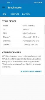 Oppo PEEM00, likely the Find X3 Pro: specifications