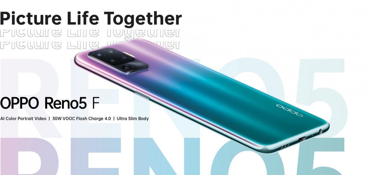 Oppo teases Reno5 F with entirely new design - GSMArena.com news