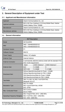 Poco X3 Pro FCC listing details