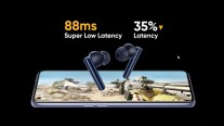 Buds Air 2 have the lowest latency amongst Realme's current wireless earphones