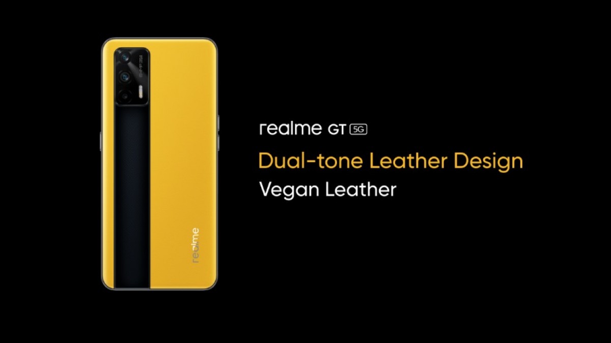 Variante de couro Realme GT 5G apresentada na MWC Shanghai, estratégia '' Dual-platform Dual-flagship '' anunciada