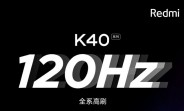 Redmi K40 banners reveal the series will feature 120Hz Samsung E4 material OLED panels