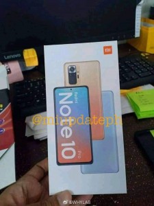 Redmi Note 10 Pro: retail box