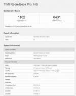 RedmiBook Pro versions (seen on Geekbench): 14\