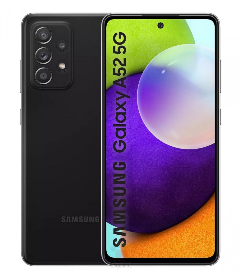 6400萬四攝、25W閃充、IP67防水：Samsung Galaxy A52 官方宣傳圖、規格與售價曝光；推出4G與5G版本！ 2