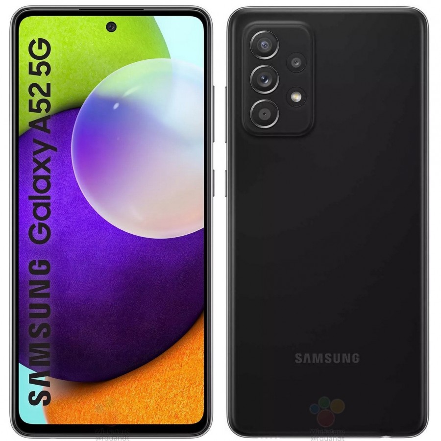 6400萬四攝、25W閃充、IP67防水：Samsung Galaxy A52 官方宣傳圖、規格與售價曝光；推出4G與5G版本！ 5