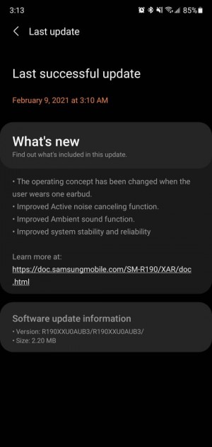 Samsung Galaxy Buds Pro receive yet another ANC update