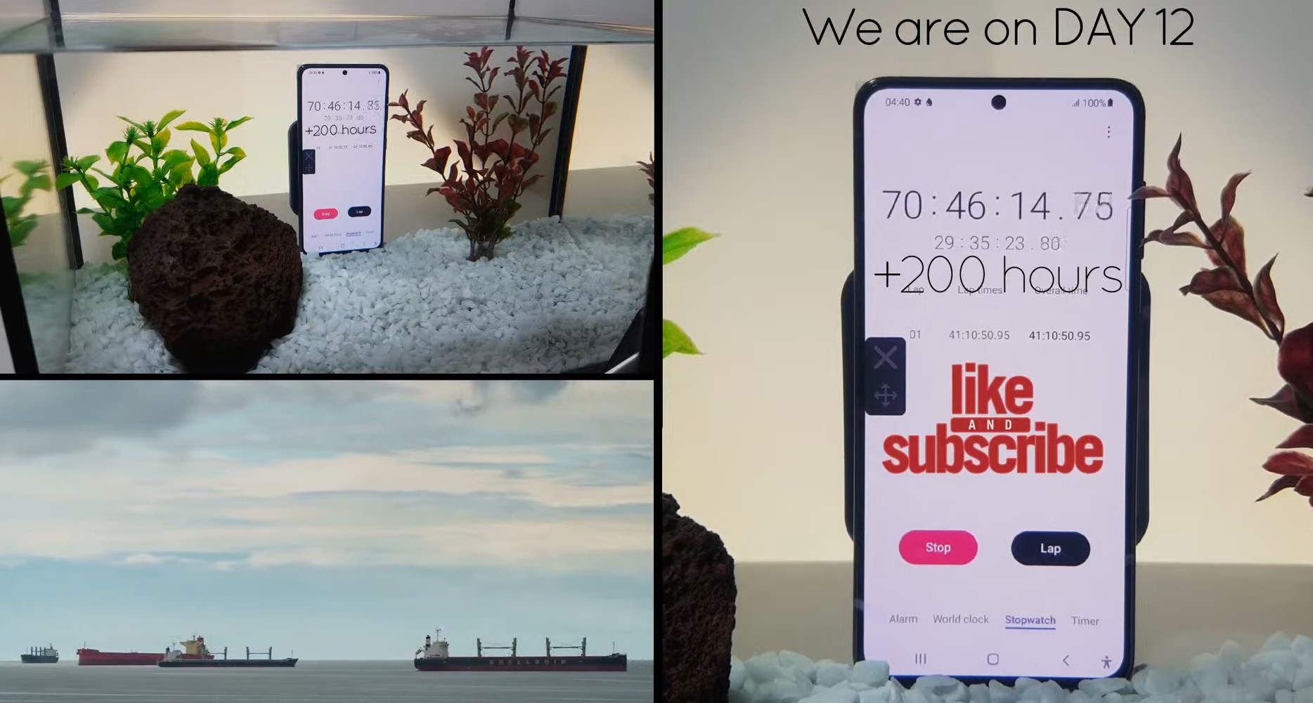 Samsung Galaxy S21 goes through the ultimate 12day underwater test