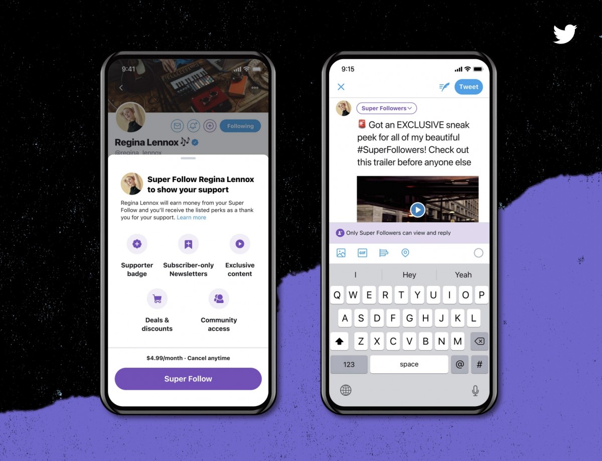 Twitter announces Super Follows and Communities features