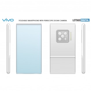 Vivo's foldable smartphone patent