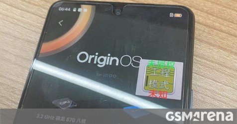 vivo iQOO Neo5 live image leaks, reveals a waterdrop notch
