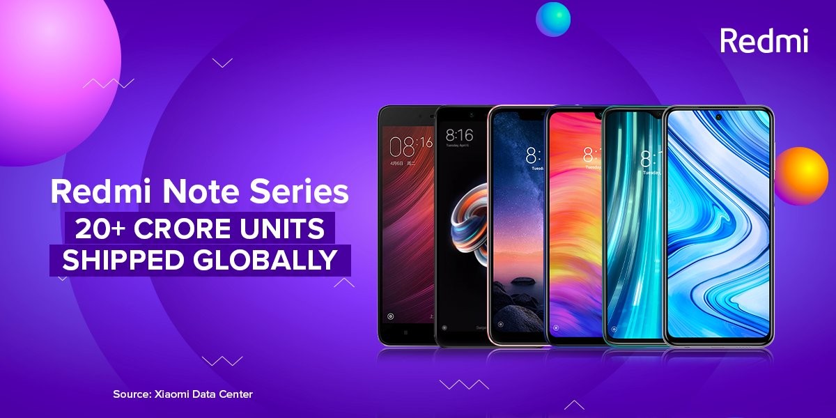 Xiaomi is #3 smartphone brand globally, Redmi Note series reaches 200 million units shipped