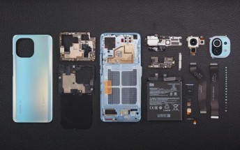 Xiaomi disassembles the Mi 11 on video, phone seems fairly easy to repair