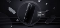 Redmi K40's three colorways: Bright Black