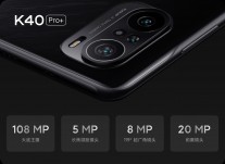 So sánh camera chính: K40 Pro + với 108 MP