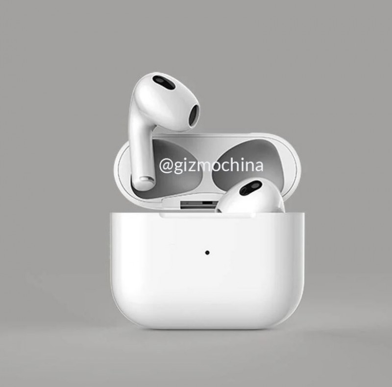 Two new renderings show AirPods 3 without silicone tips