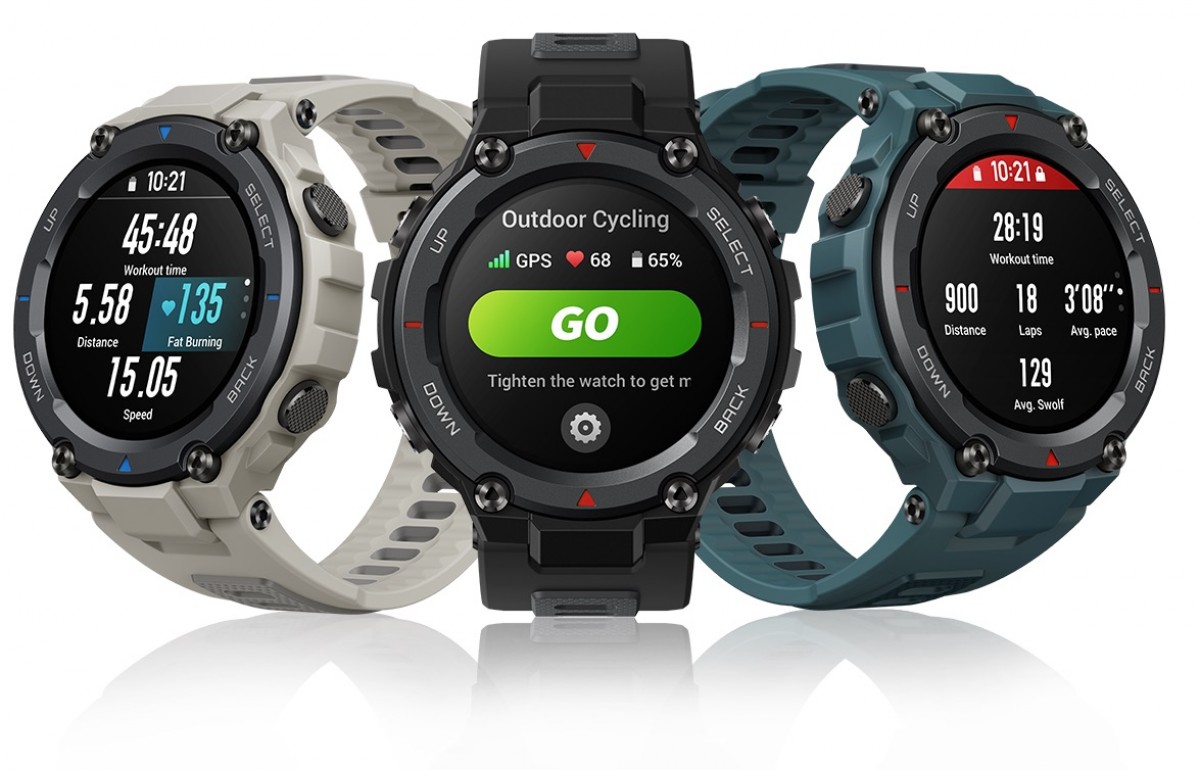 Amazfit gtr vs stratos online 3 vs t rex