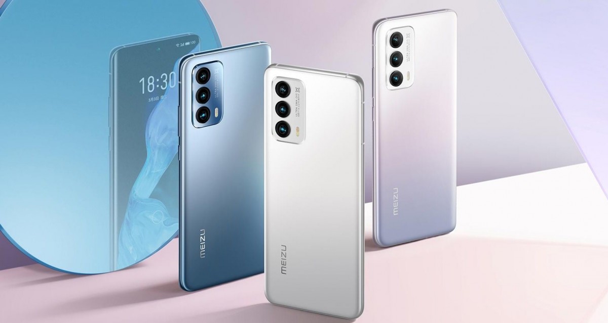 Meizu 18 and 18 Pro are official with Snapdragon 888, curved front glass 