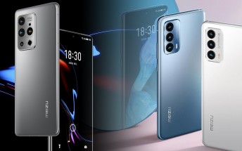 Meizu 18 and 18 Pro are official with Snapdragon 888, curved front glass