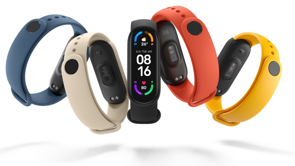 Mi fitness band on sale colors