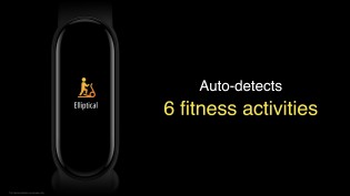 6 fitness modes are detected automatically