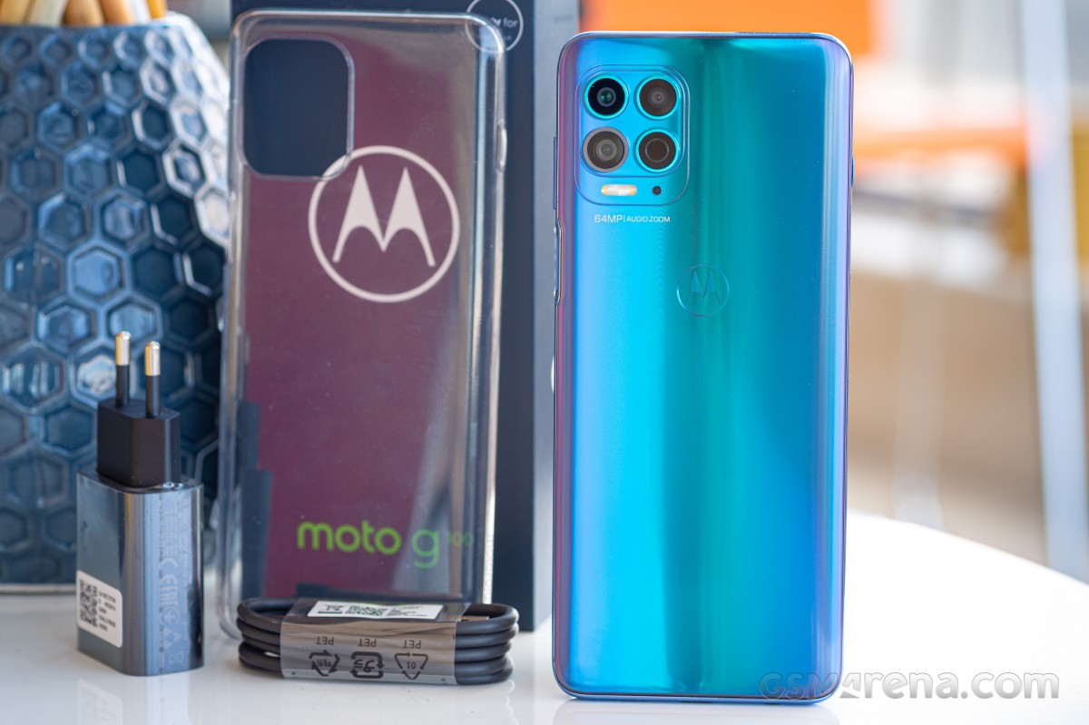 Motorola Moto G100 in for review