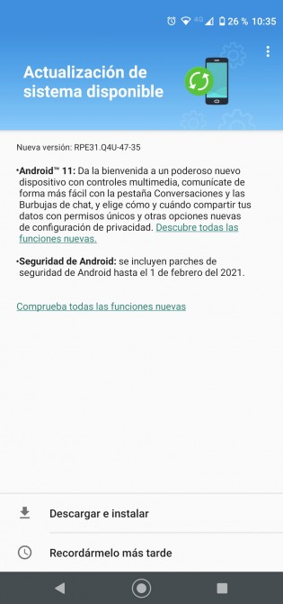 Motorola Moto G8 e G8 Power Android 11 OTA