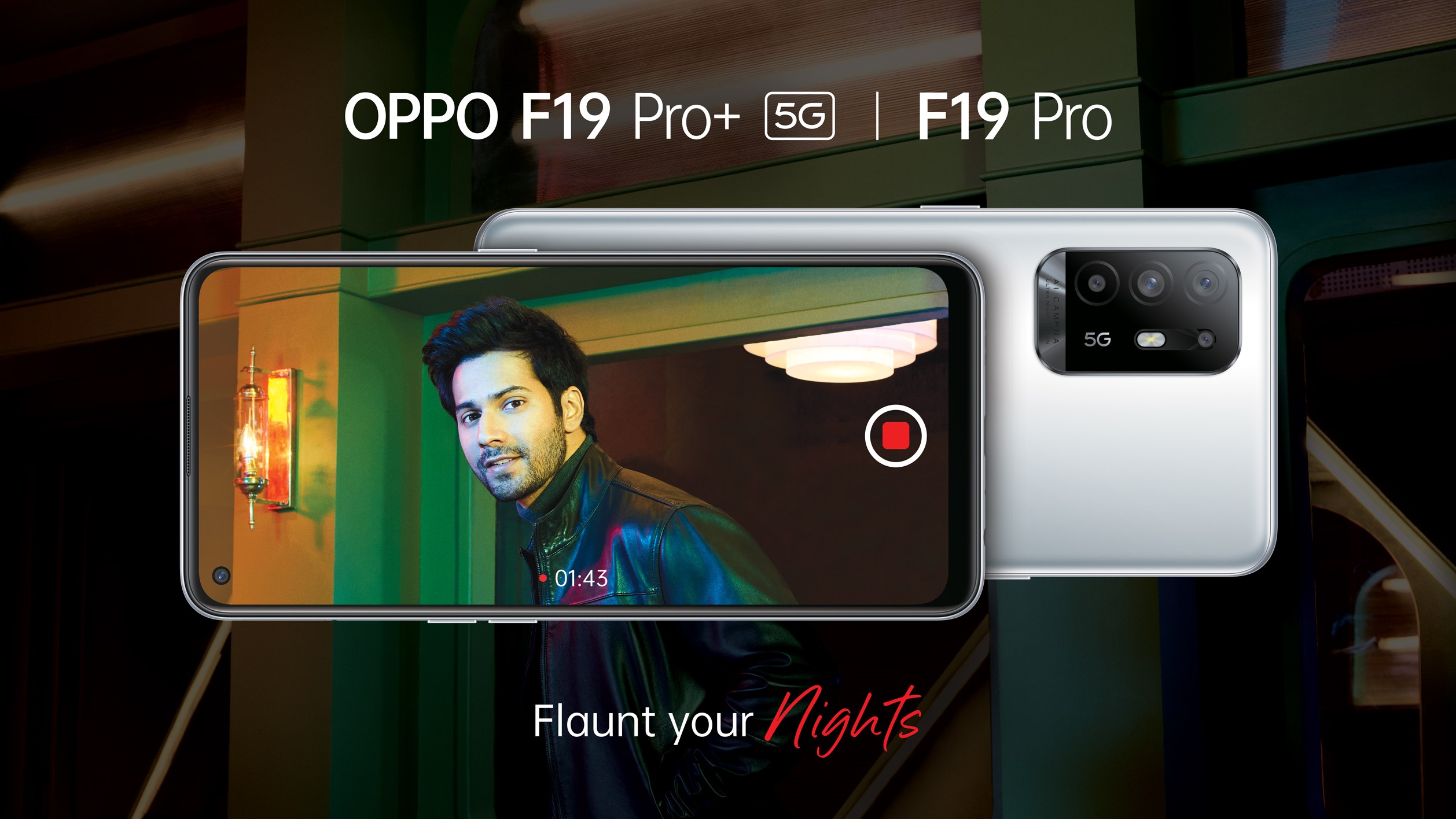 oppo f21 pro varun dhawan