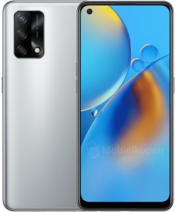 Oppo A74 5G in Space Silver