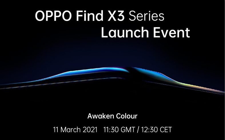 Oppo Find X3 Pro launch date officially set for March 11 - GSMArena.com news