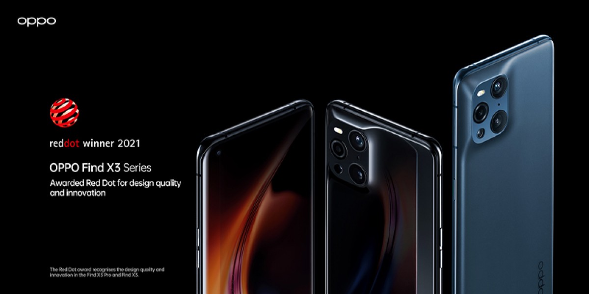 Oppo Find X3 Pro wins the Red Dot Product Design Award for 2021