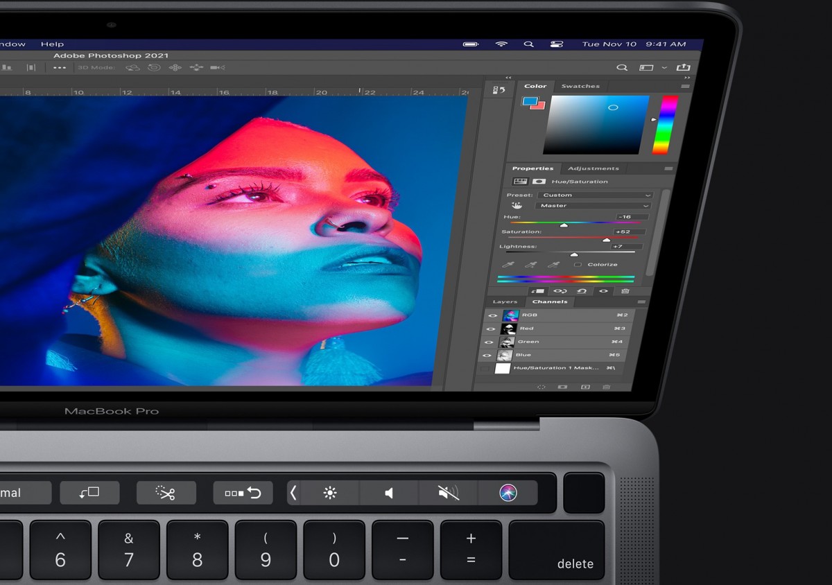 Adobe Photoshop for macOS now runs natively on the M1 - GSMArena.com news